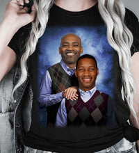 Load image into Gallery viewer, Tracy McGrady Vince Carter Atlanta Hawks Funny T-Shirt, Christmas Gift, Step Brother T-shirt, Fathers Day Unisex Heavy Cotton Tee Fabric