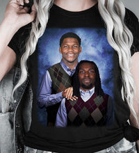 Load image into Gallery viewer, Naz Reid Anthony Edwards Minnesota Funny T-Shirt, Christmas Gift, Step Brother T-shirt, Fathers Day Unisex Heavy Cotton Tee Fabric